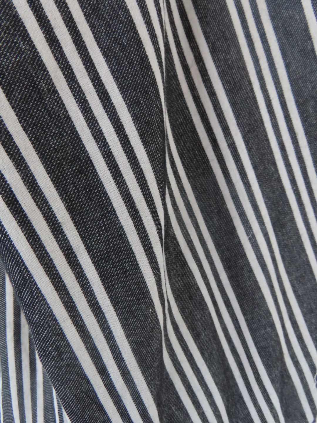 BLACK and WHITE STRIPES LINDOS BAG