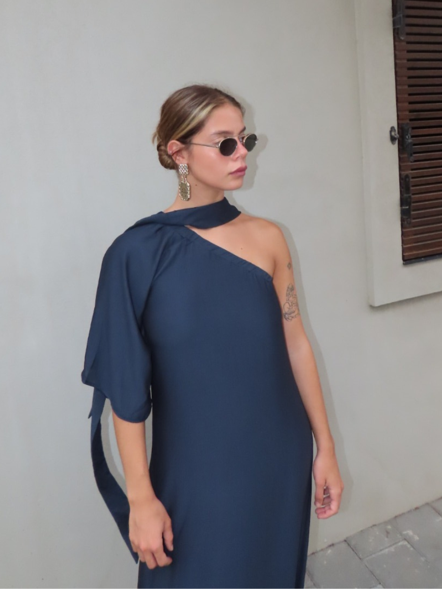 BLUE FRIDA DRESS